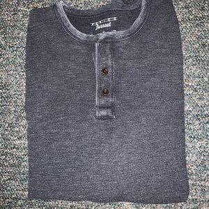 Lucky brand venice burnout thermal long sleeve